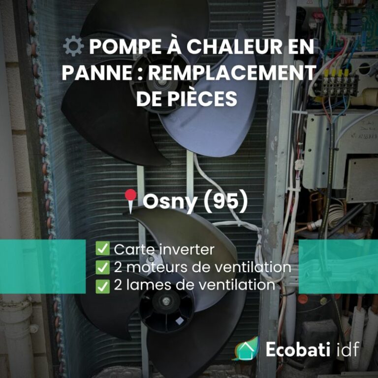 ⚙️ Une pompe à chaleur qui fonctionne mal… Ce n&rsquo;est pas toujours l&rsquo;installation qu&rsquo;il faut changer