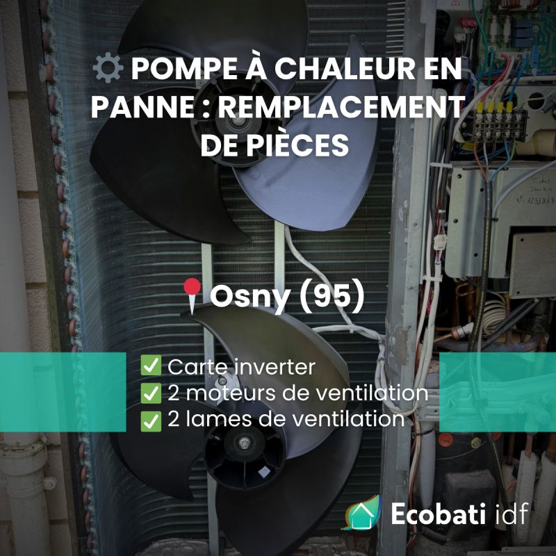 Pompe à chaleur en panne Ecobati